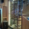 Cave à vin en inox poli miroir - Architecte KGV